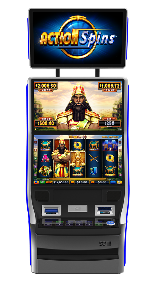 Action Spins - King of Babylon Cabinet
